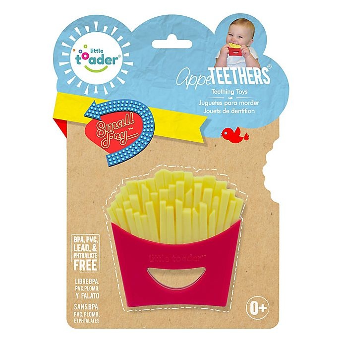 slide 2 of 2, Little Toader AppeTEETHERS Small Fry Teether, 1 ct