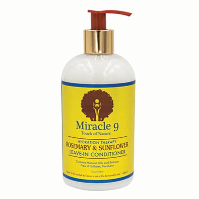 slide 1 of 1, Miracle 9 Rosemary & Sunflower Leave In Conditioner, 12 oz