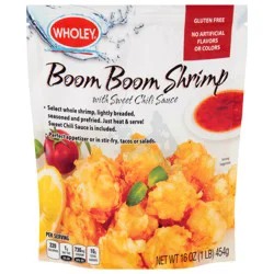 Wholey Boom Boom Shrimp with Sweet Chili Sauce 16 oz