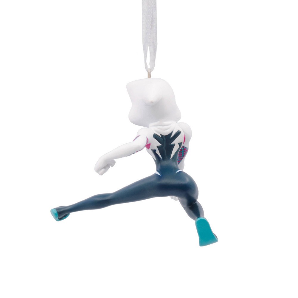 slide 2 of 4, Hallmark Marvel Spider-Gwen Christmas Tree Ornament, 1 ct