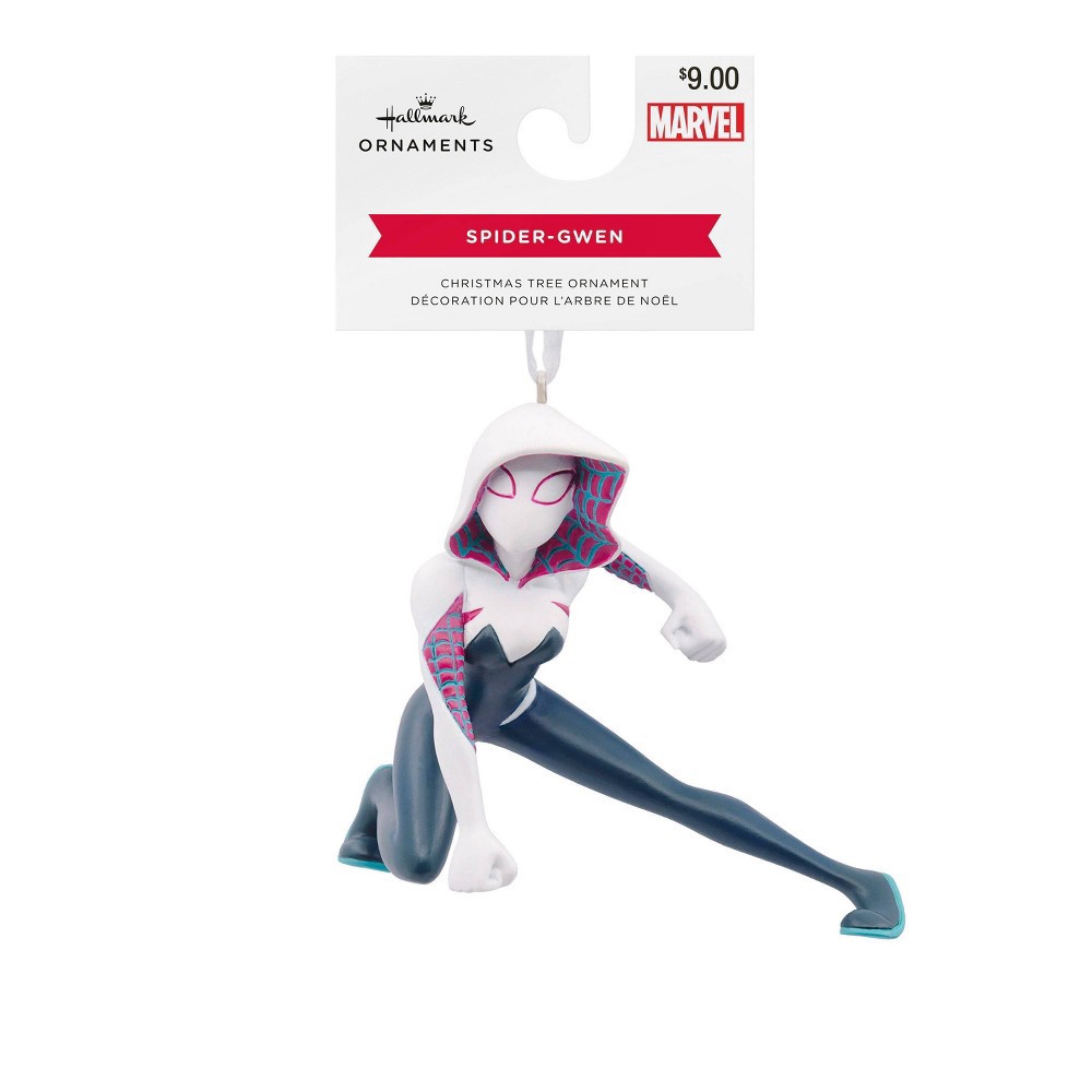 slide 3 of 4, Hallmark Marvel Spider-Gwen Christmas Tree Ornament, 1 ct