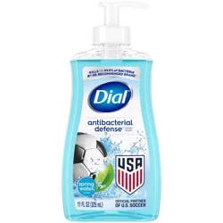 Dial Antibacterial Defense Liquid Hand Soap - Spring Water - 11 fl oz