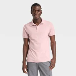 Men's Every Wear Loring Polo Shirt - Goodfellow & Co Fresco Pink X L