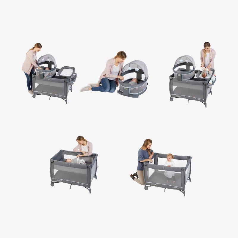 slide 5 of 5, Graco Pack 'n Play Travel Dome LX Playard - Maison, 1 ct