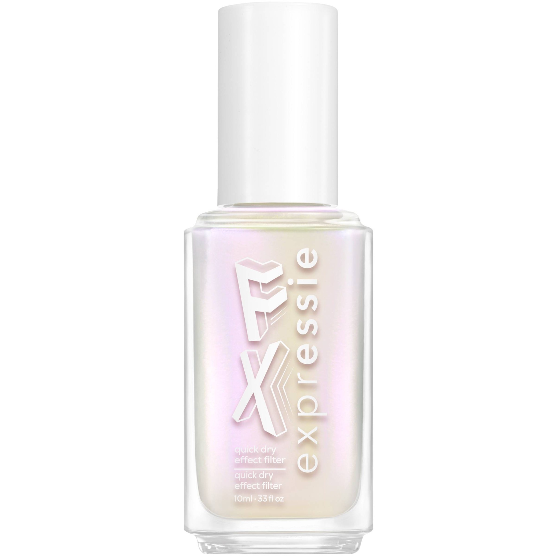 slide 1 of 6, essie Expressie FX Collection 8-Free Vegan Nail Polish - Iced Out Top Coat - Pearlescent - 0.33 fl oz, 0.33 fl oz