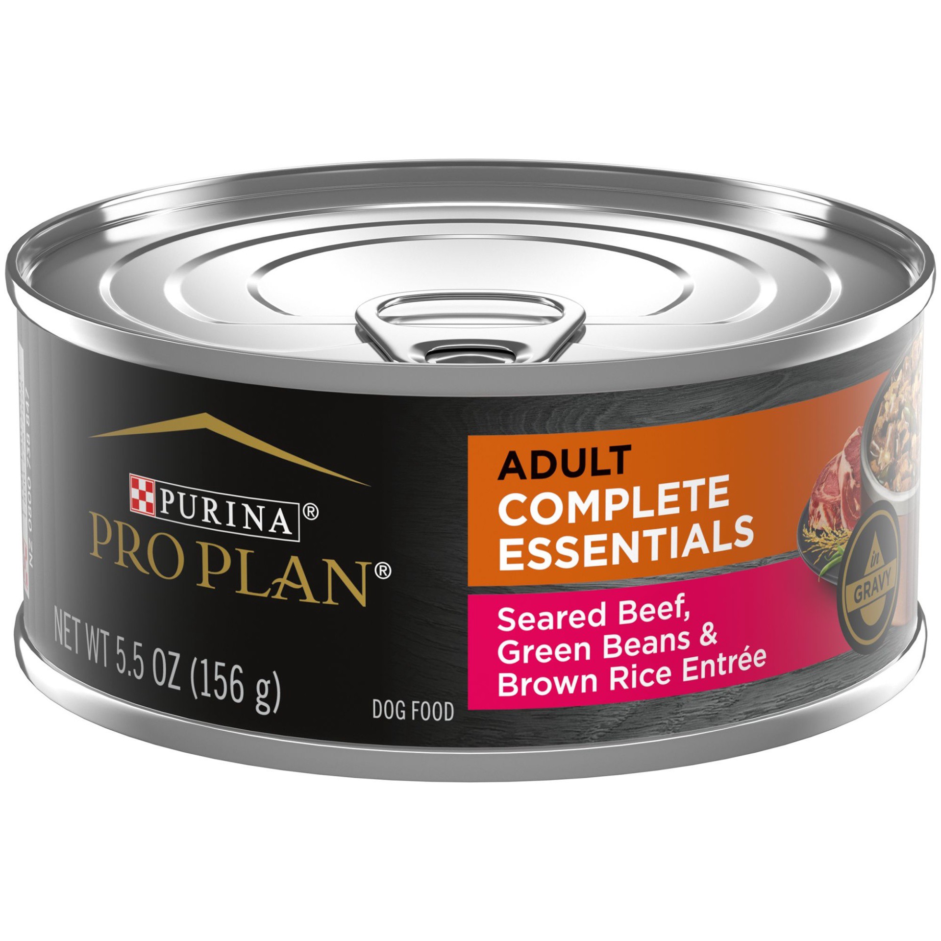 slide 1 of 1, Purina Pro Plan High Protein Dog Food Gravy, Seared Beef Entree, 5.5 oz