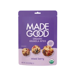 MadeGood Mixed Berry Granola Bites 3.5oz