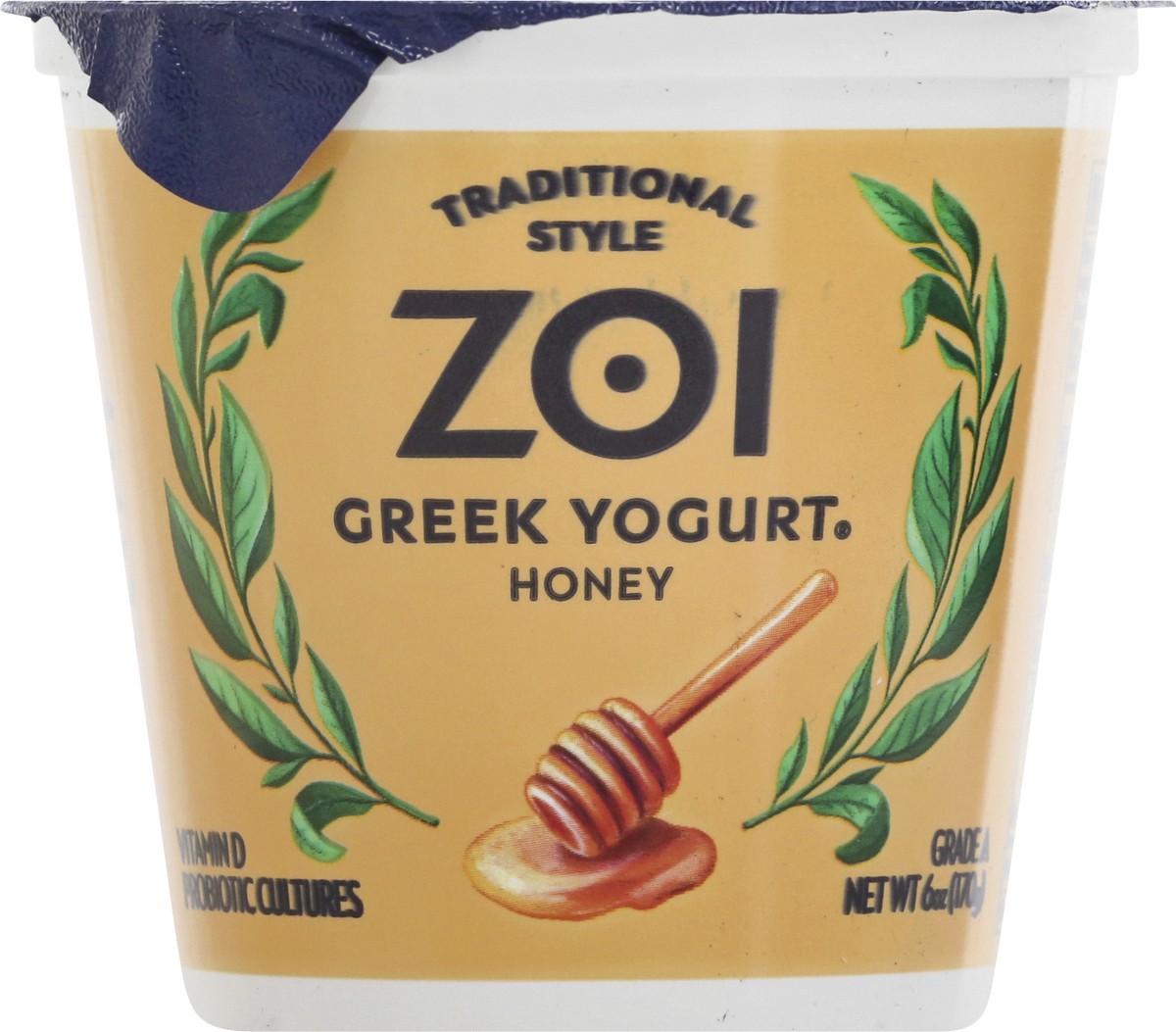 slide 2 of 13, Zoi Honey Yogurt - 6 OZ, 6 oz