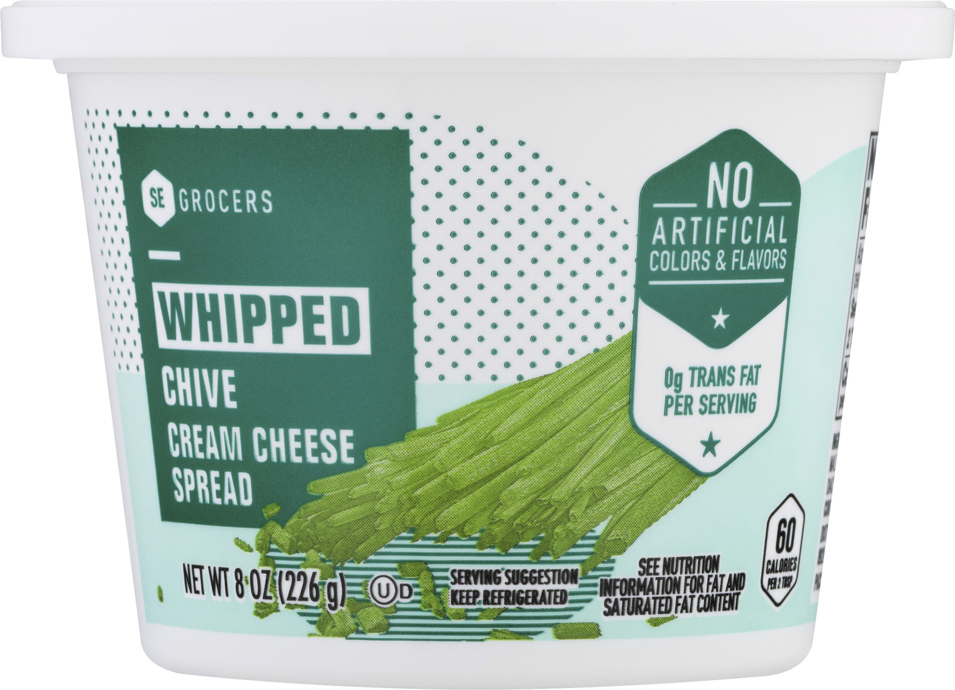 slide 1 of 1, SE Grocers Chv Whppd Crm Cheese, 8 oz