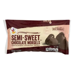 Giant Semi-Sweet Chocolate Baking Morsel Chips