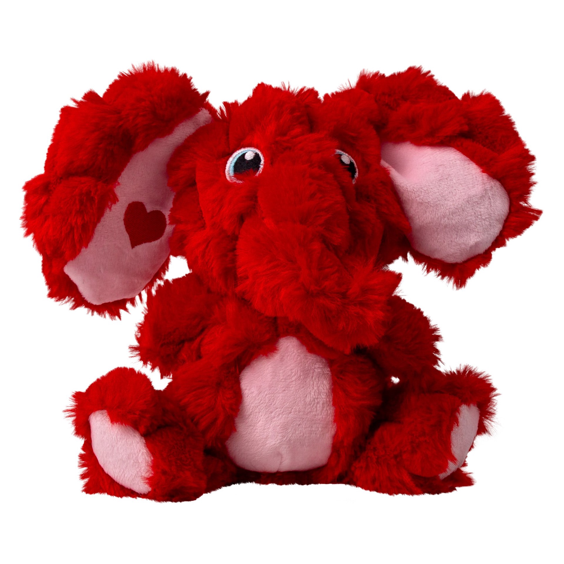 slide 1 of 1, KONG Valentines Scrumplez Elephant Dog Toy, Medium, 1 ct