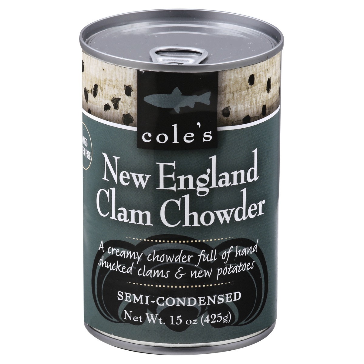 slide 10 of 13, Cole's Semi-Condensed New England Clam Chowder - 15 oz, 15 oz