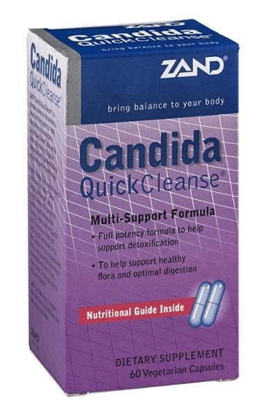 slide 1 of 1, ZAND Candida Quick Cleanse Dietary Supplement, 60 ct