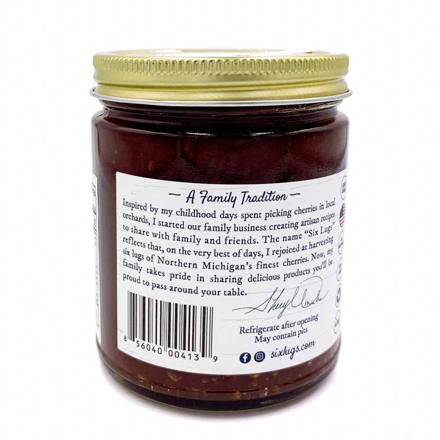 slide 3 of 3, OTHER-REGIONAL Six Lugs Apricot Cherry Preserves, 10 oz