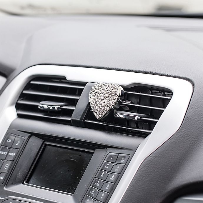 slide 3 of 3, SpaRoom BlingAir Car Vent Essential Oil Diffuser - Silver, 1 ct