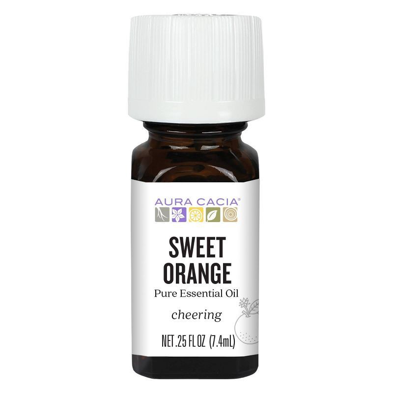 slide 13 of 16, 3pk Multi Essential Oil Set - Aura Cacia: Pure Aromatherapy, Sweet Orange Scent, Member Owned Co-op, 3 ct