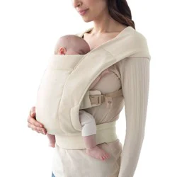 Ergobaby Embrace Cozy Knit Newborn Carrier - Cream