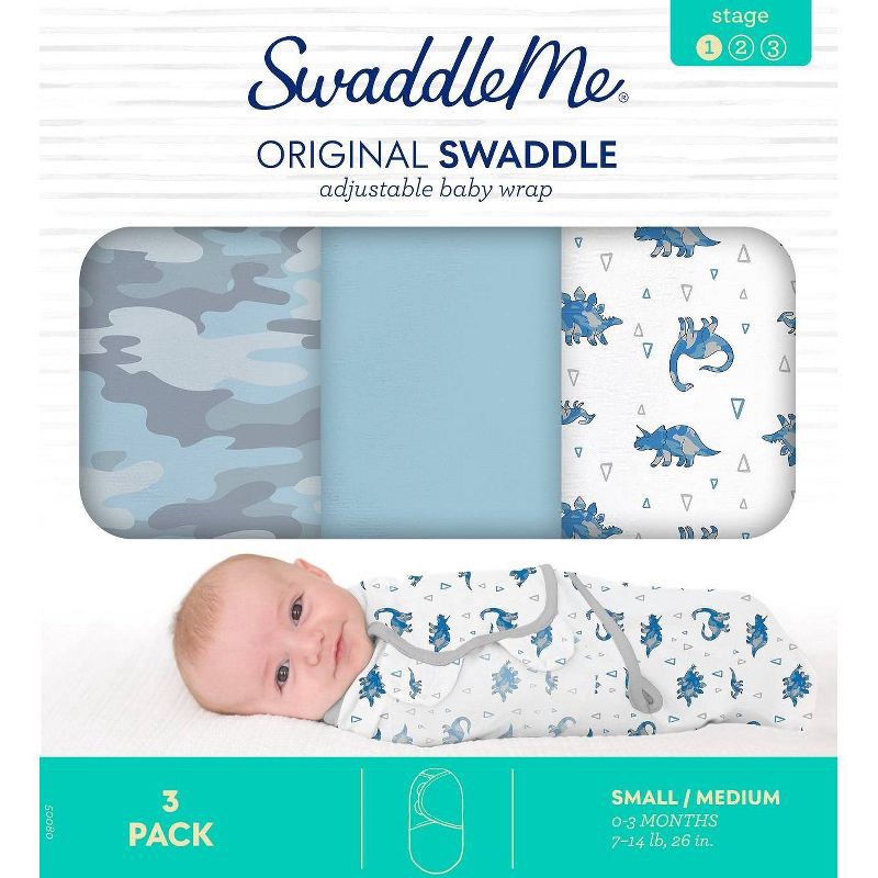 SWADDLE ME Adjustable Baby Wrap Stage 1 (7-14 lbs, 0-3 Months, 26