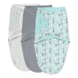 SwaddleMe by Ingenuity Original Swaddle Wrap - Our Tall Friends - S/M - 0-3 Months - 3pk