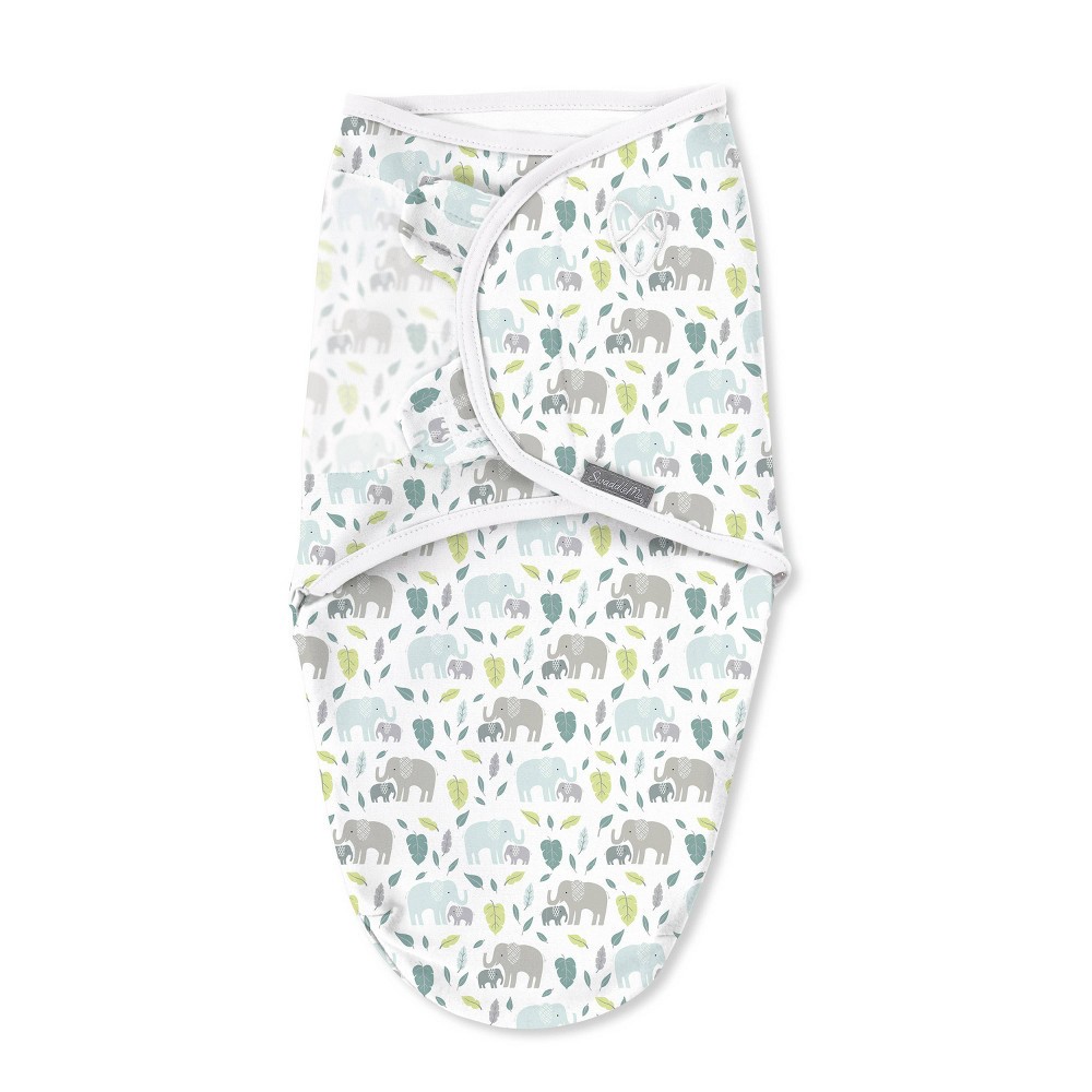 slide 7 of 13, SwaddleMe Comfort Pack Swaddle Wrap - Baby Elephant 3 Months, 1 ct