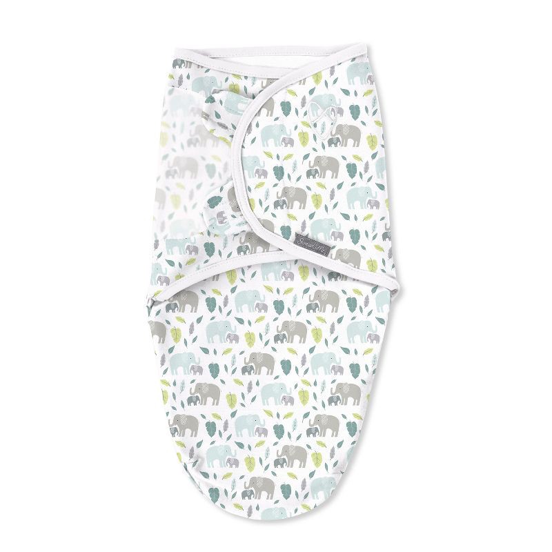 slide 10 of 12, SwaddleMe by Ingenuity Comfort Pack Baby Elephant Baby Swaddle Wrap - S - 0-3 Months - 3pk, 3 ct