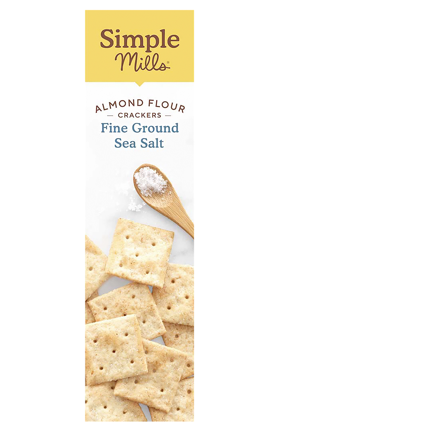 slide 3 of 3, Simple Mills Almond Flour Fine Ground Sea Salt Crackers 4.25 oz, 4.25 oz