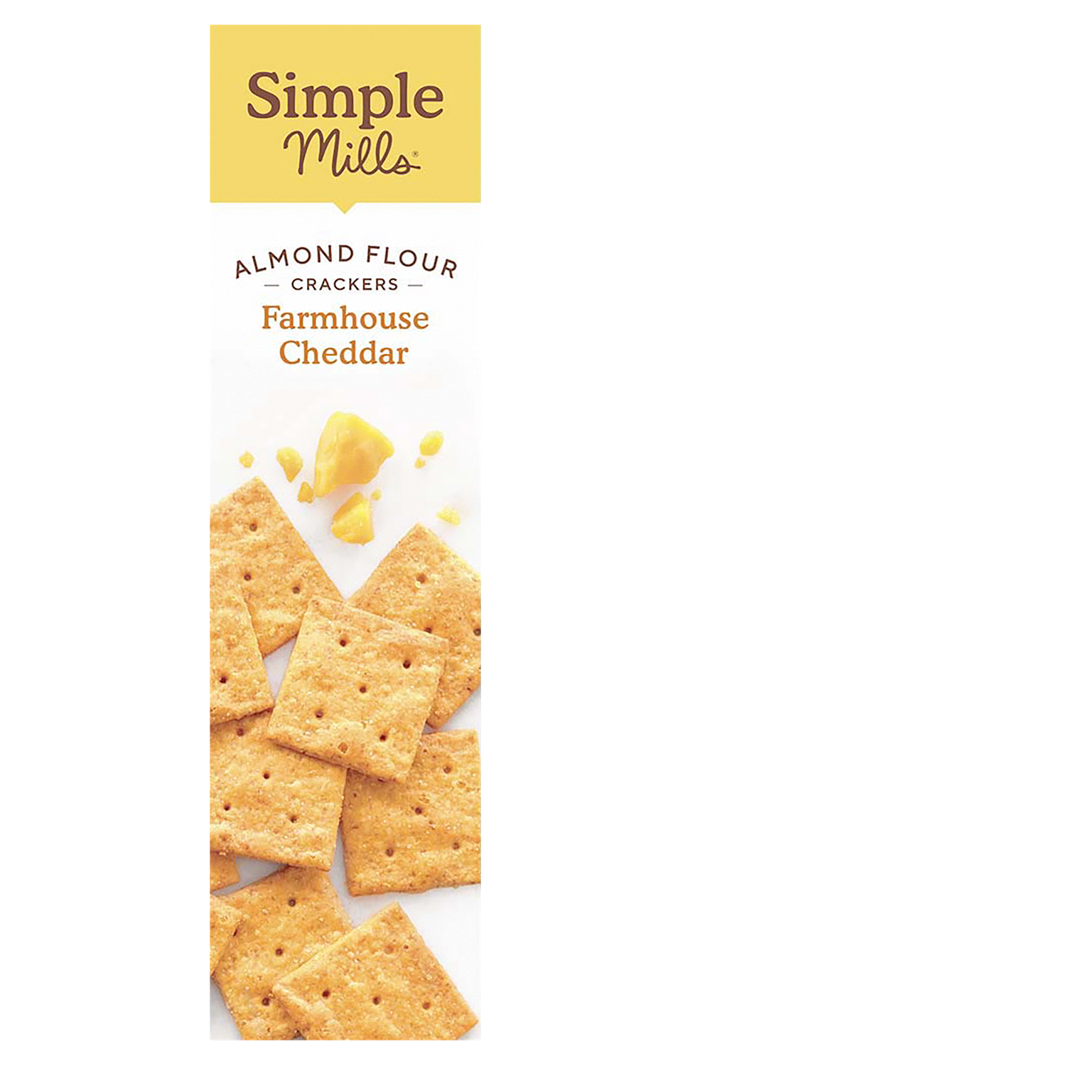 slide 3 of 3, Simple Mills Almond Flour Farmhouse Cheddar Crackers 4.25 oz, 4.25 oz
