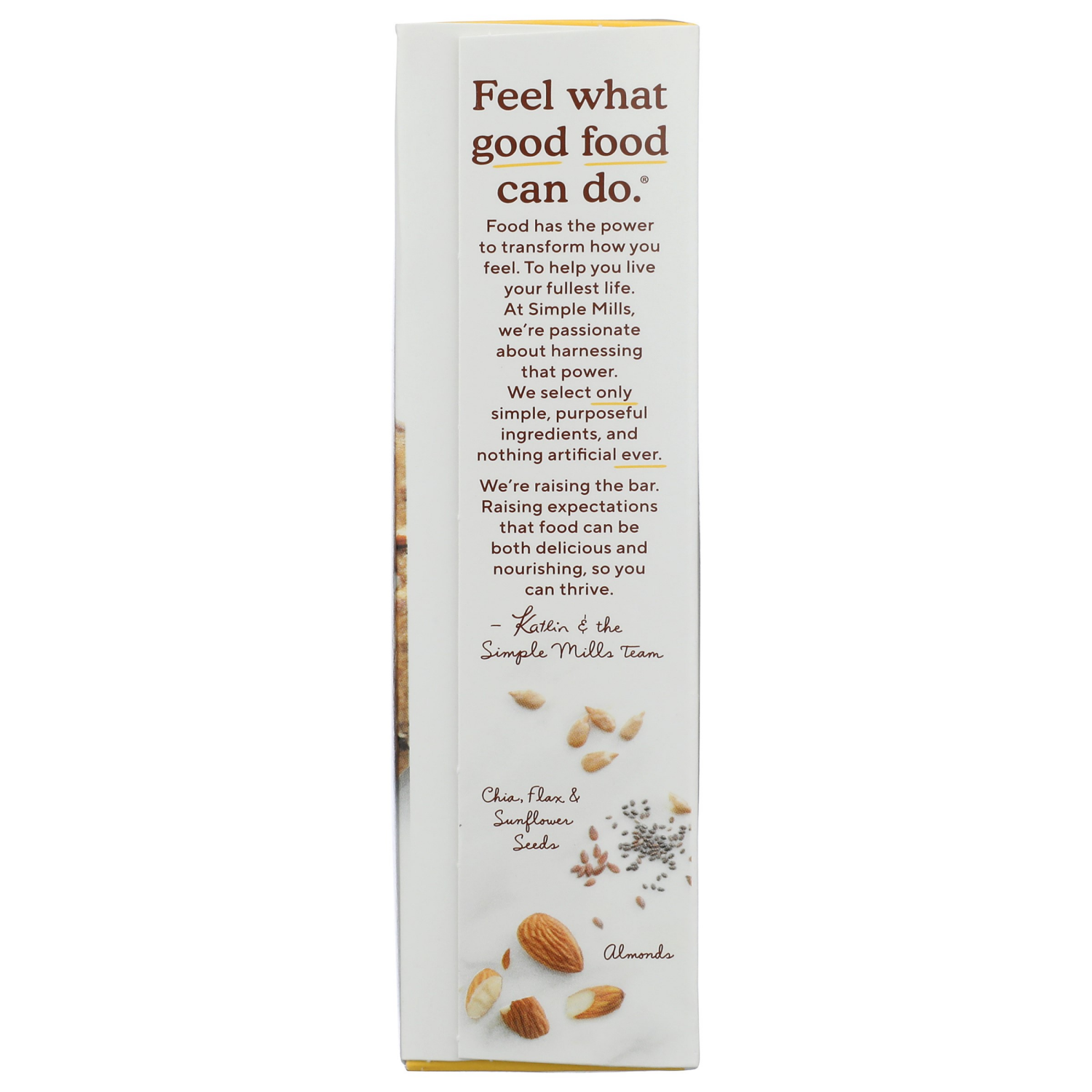 slide 4 of 4, Simple Mills Soft Baked Almond Flour Dark Chocolate Almond Bars 5 - 1.19 oz Bars, 5.99 oz