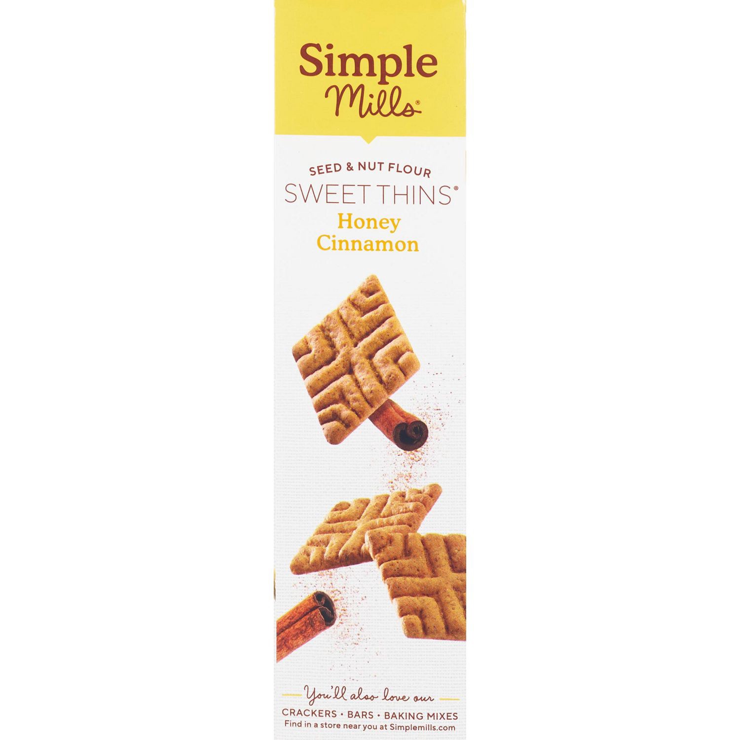 slide 3 of 4, Simple Mills Seed & Nut Flour Honey Cinnamon Sweet Thins - 4.25 oz, 4.25 oz