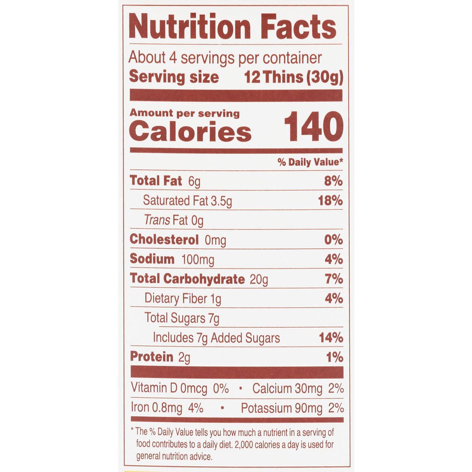 slide 2 of 4, Simple Mills Seed & Nut Flour Honey Cinnamon Sweet Thins - 4.25 oz, 4.25 oz