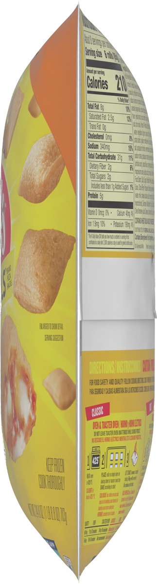 slide 5 of 8, Totino's Pizza Rolls, Triple Cheese Flavored, Frozen Snacks, 24.8 oz, 50 ct, 50 ct