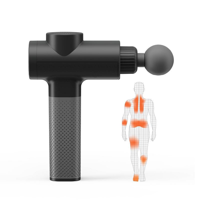 slide 2 of 7, Sharper Image Powerboost Deep Tissue Massager: Handheld Electric Body Massager, 8 Pieces, 8 ct