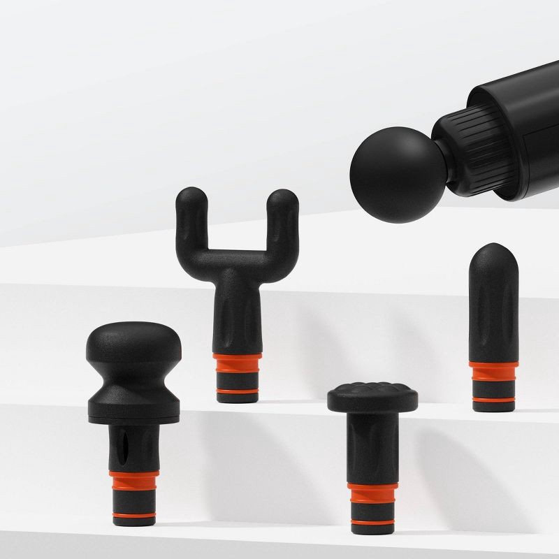 slide 3 of 7, Sharper Image Powerboost Deep Tissue Massager: Handheld Electric Body Massager, 8 Pieces, 8 ct