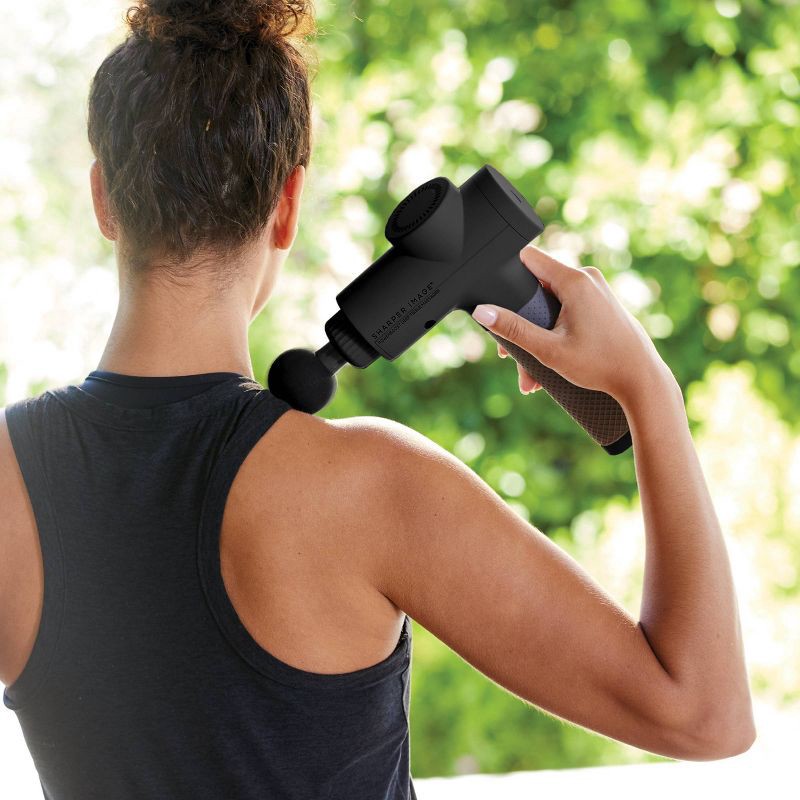 slide 6 of 7, Sharper Image Powerboost Deep Tissue Massager: Handheld Electric Body Massager, 8 Pieces, 8 ct