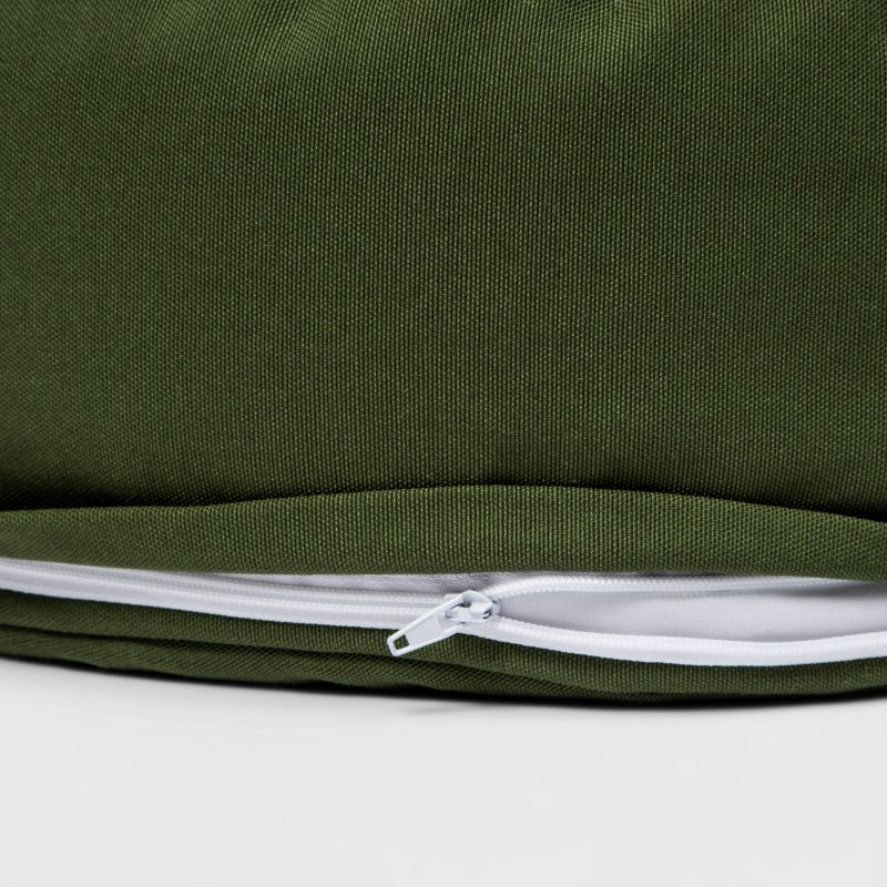 slide 3 of 3, Meditation Pillow Dark Green - All In Motion™, 1 ct