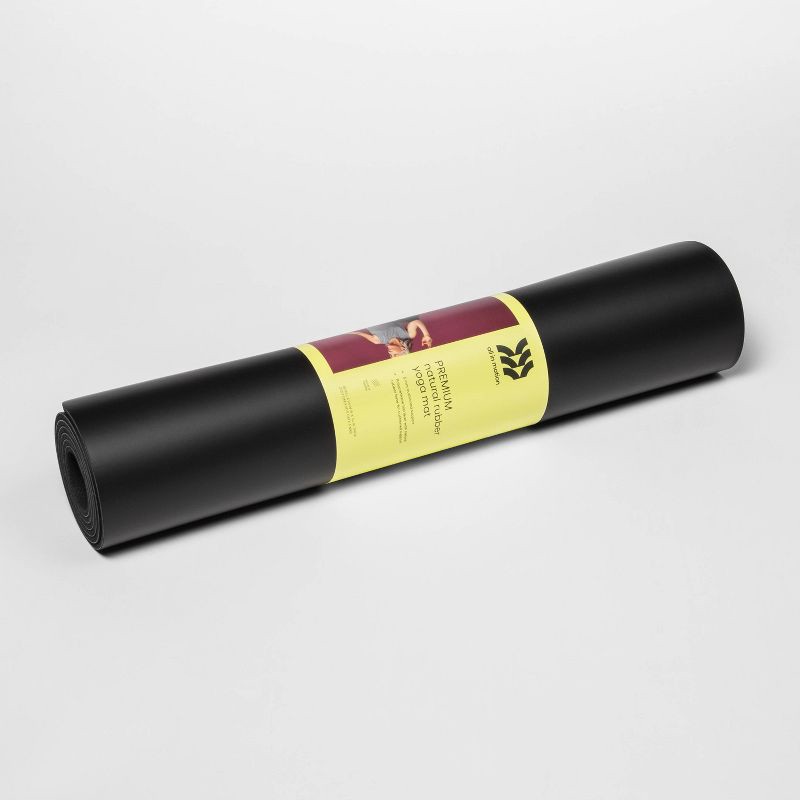 slide 2 of 4, Natural Rubber PU Yoga Mat 5mm - All In Motion™, 1 ct