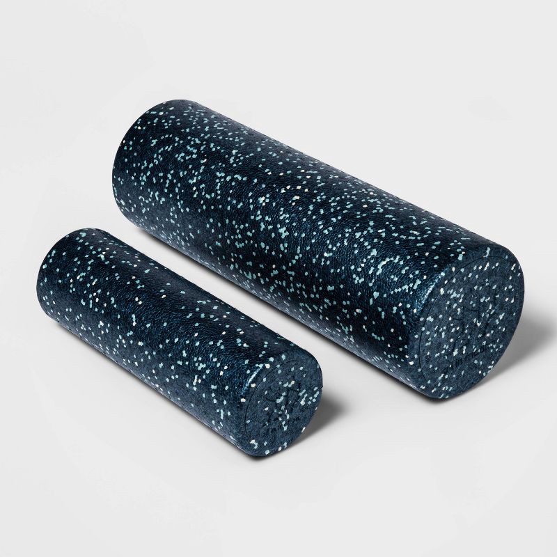 slide 3 of 3, Muscle Recovery Travel Foam Roller 12'' - All In Motion™, 1 ct