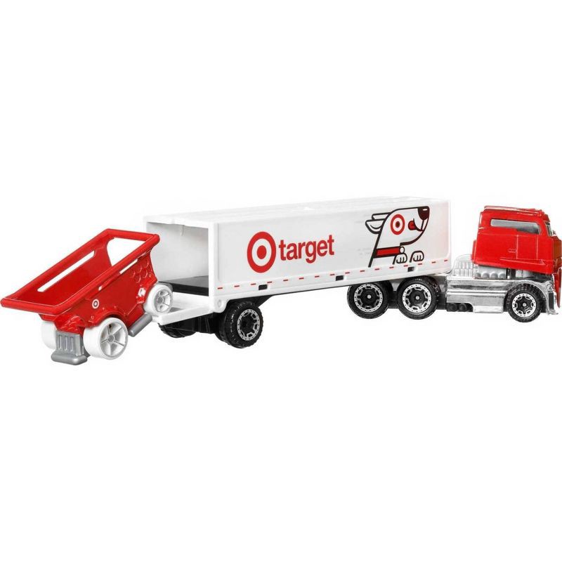 slide 4 of 6, Hot Wheels 1:64 Scale Bullseye's Big Rig Vehicle, 1 ct