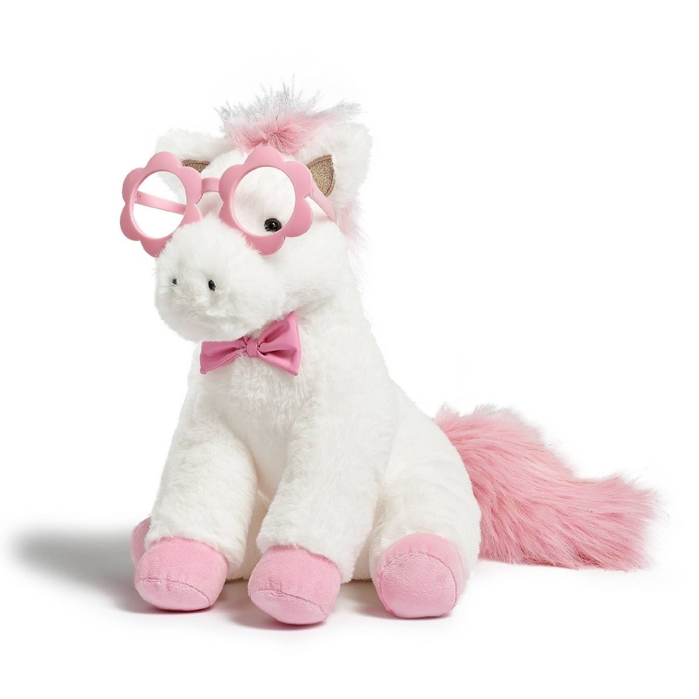 slide 6 of 10, FAO Schwarz Pony with Sunglasses 12" Stuffed Animal, 1 ct