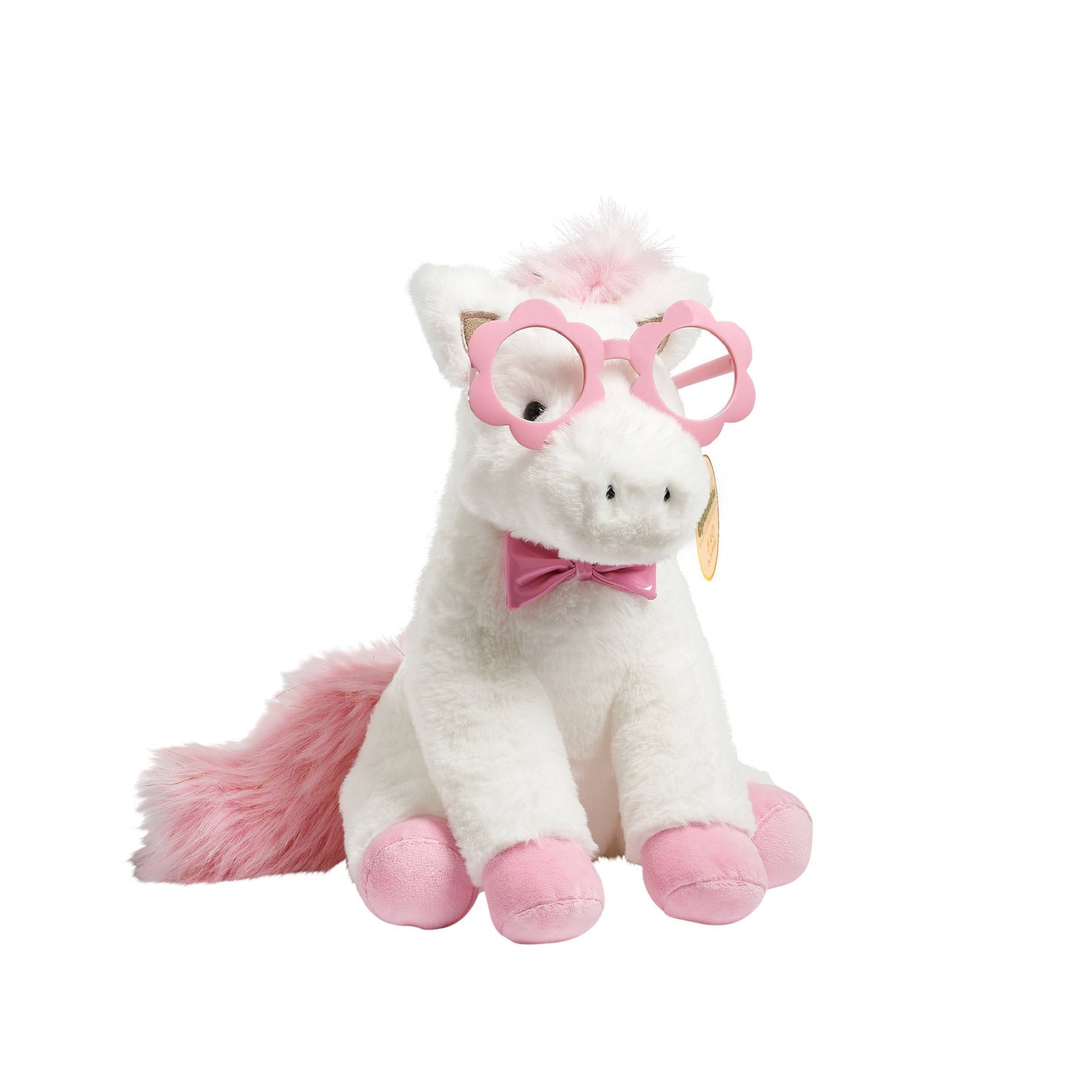 slide 1 of 10, FAO Schwarz Pony with Sunglasses 12" Stuffed Animal, 1 ct