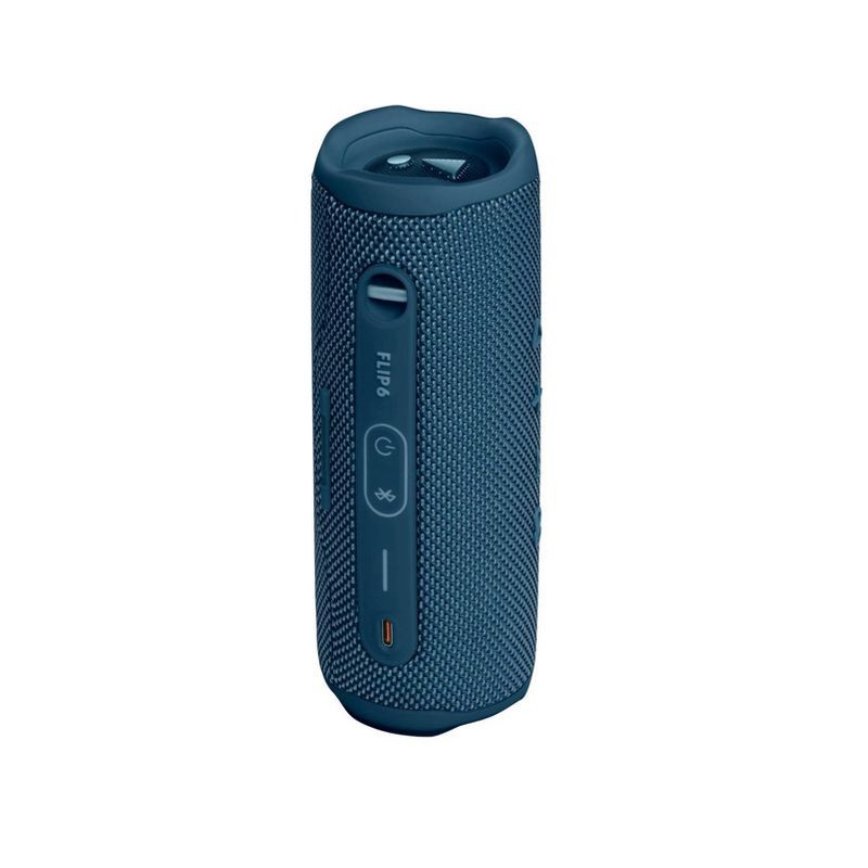 slide 4 of 6, JBL Flip 6 Portable Waterproof Bluetooth Speaker - Blue, 1 ct