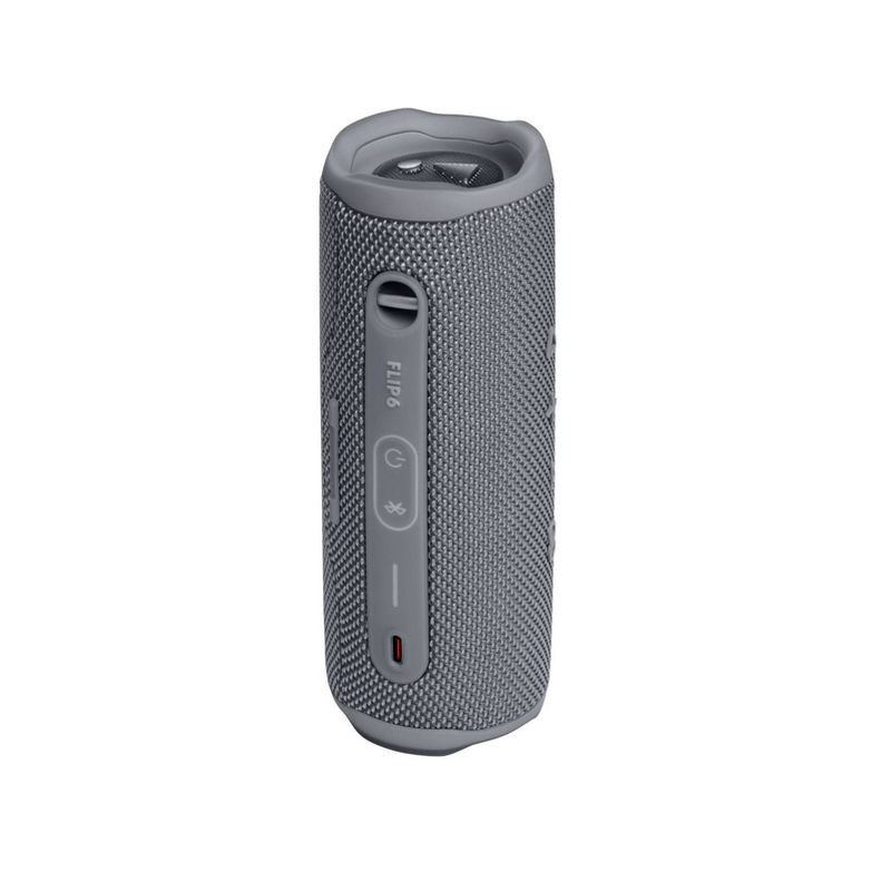 slide 4 of 6, JBL Flip 6 Portable Waterproof Bluetooth Speaker - Gray, 1 ct