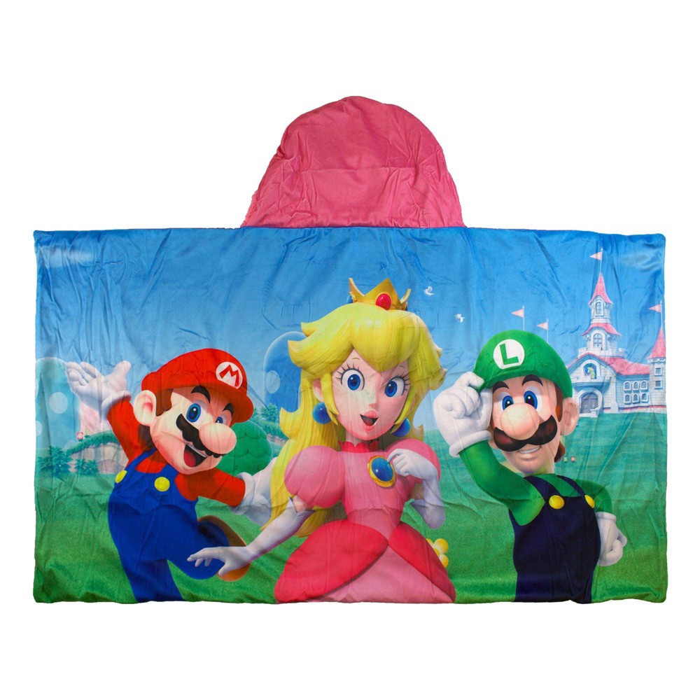 Mario discount hooded towel