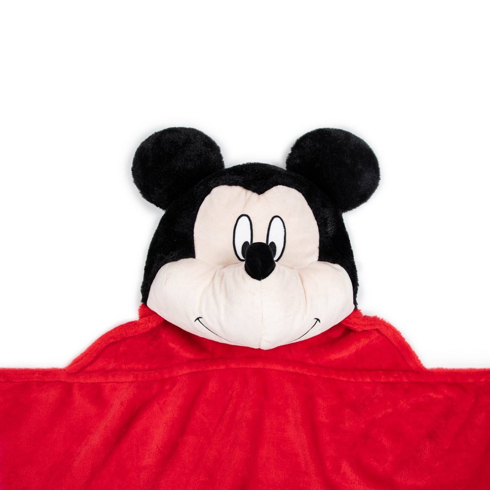 Mickey mouse hooded discount blanket