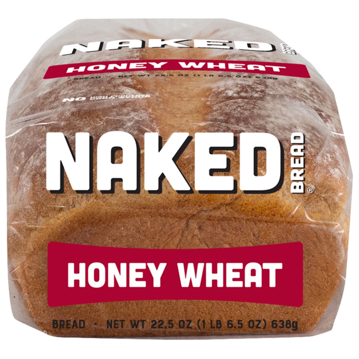 slide 3 of 10, Naked Bread - Honey Wheat Whole Grain Sandwich Bread 22.5oz, 22.5 oz