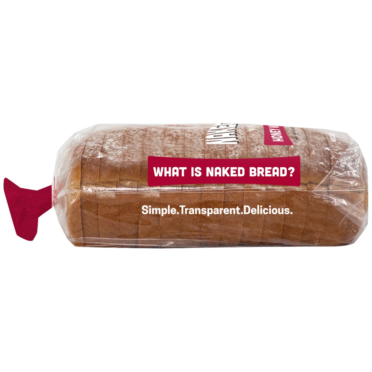 slide 8 of 10, Naked Bread - Honey Wheat Whole Grain Sandwich Bread 22.5oz, 22.5 oz