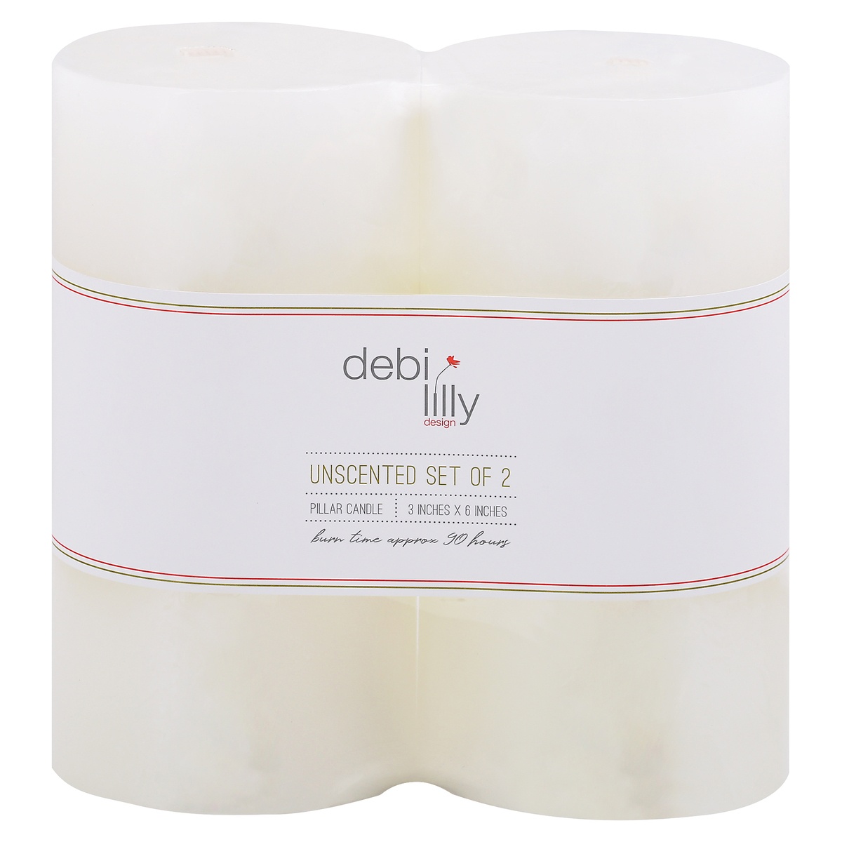 slide 1 of 9, Debi Lilly Design Debi Lilly Everyday Unscented 3X6 Pillar, 1 ct