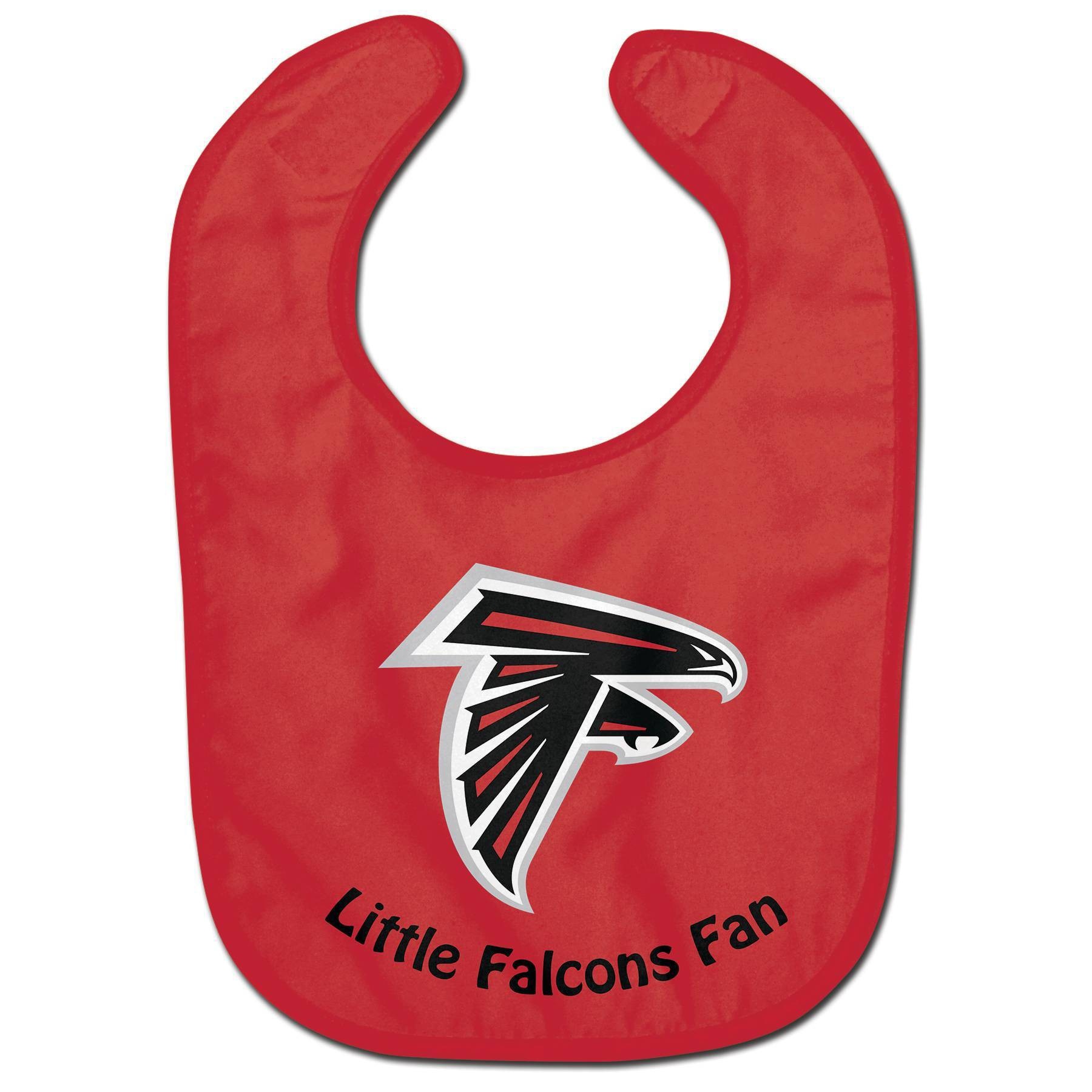 slide 1 of 3, NFL Atlanta Falcons Baby Bib, 1 ct