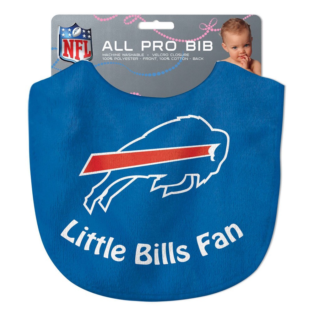 slide 2 of 2, NFL Buffalo Bills Baby Bib, 1 ct