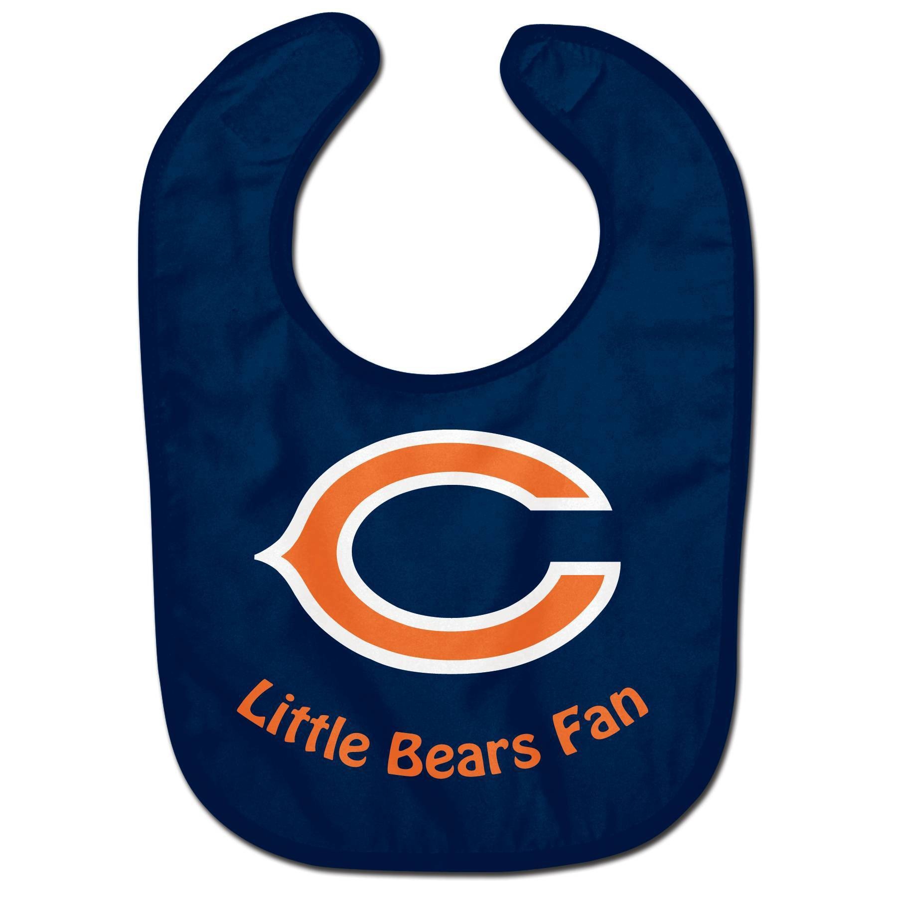 slide 1 of 3, NFL Chicago Bears Baby Bib, 1 ct